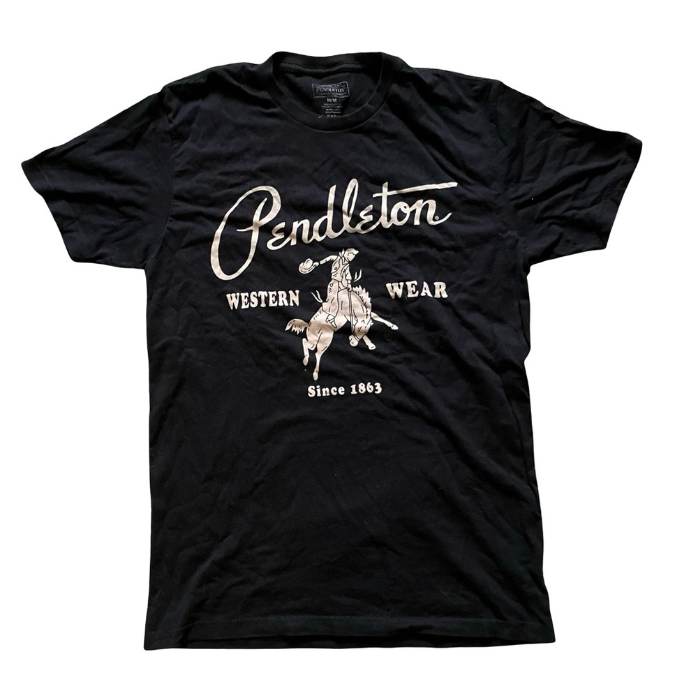 Pendleton Black Western Graphic Tee